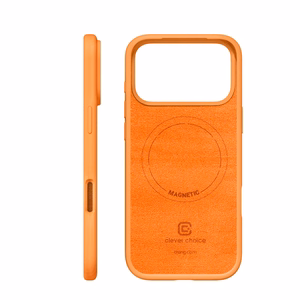 Crong Color Cover Magnetic MagSafe vāciņš ierīcei iPhone 17 Pro, oranžs