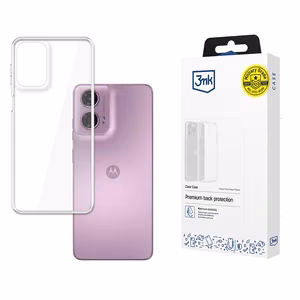 3mk Caurspīdīgs apvalks Motorola Moto G24 - caurspīdīgs