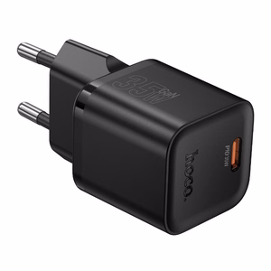 Lādētājs Hoco N66 35W GaN USB-C melns