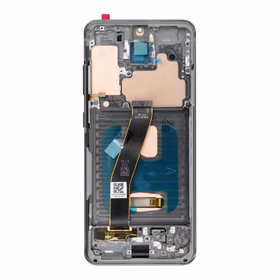 LCD ekrāns SAMSUNG S20 4G pelēks SOFT OLED ar rāmi