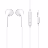 Dudao X10S wisarkans in-ear austiņas 3.5mm mini jack 1.15m - balts