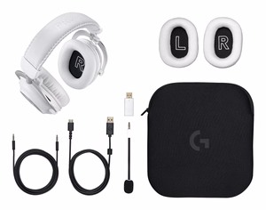 Logitech G 981-001269 bezvadu spēļu austiņas Bluetooth balts