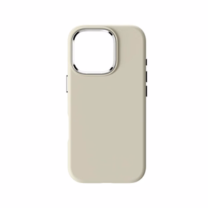 Maciņš priekš iPhone 16 PRO Forcell F-Protect Frame Premium saderīgs ar Magsafe antīki balts