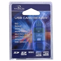 TITANUM TA101B card reader zils USB 2.0