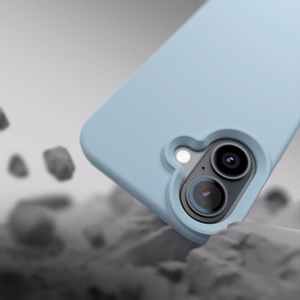 Etteri Silikona Mag maciņš for iPhone 17 gaiši zils