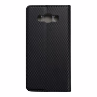 SMART Viedtālruņa apvalks Grāmata SAMSUNG J7 2016 melns