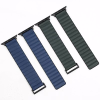 Beline Siksniņa Apple Watch Magnetic Pro 42/44/45/49mm melns/zils