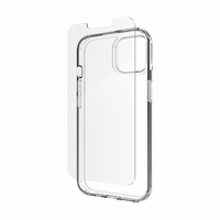 ZAGG IF Defense komplekts viedtālruņa apvalks iPhone 16e (2025) / 15 / 14 / 13 - Caurspīdīgs