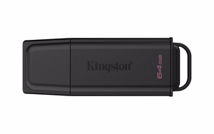 Kingston Technology DataTraveler 64GB Portable USB 3.2 Gen 1 Exodia Black