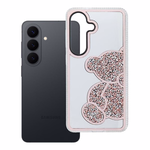 Чехол для Samsung S26 Teddy Bear розовый