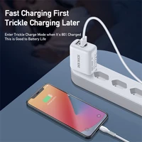 Lādētājs Dux Ducis C10 - 2xUSB - 12W 2,4A balts