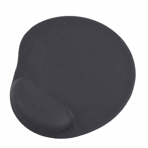 Mousepad wrist support MP-GEL-BLACK 260x220 black