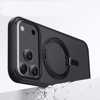 Tech-Protect MagRing Magnētiskais viedtālruņa apvalks iPhone 17 Pro Max - Matēts melns