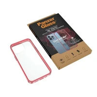 PanzerGlass ClearCase antibakteriālais viedtālruņa apvalks ar Military Grade sertifikātu iPhone 13 Pro - caurspīdīgs rozā