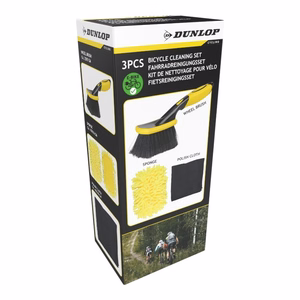 Dunlop 3 daļu velosipēda tīrīšanas komplekts