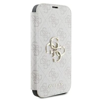 Guess 4G Metal Logo viedtālruņa apvalks iPhone 16 Plus - rozā