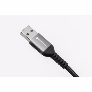 FORCELL F-ENERGY C257 kabelis USB A uz Lightning 2,4A 12W Cafule 1,2 m melns
