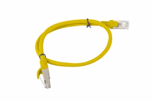 Lanberg patchcord cat.5e UTP 2m dzeltens Fluke pārbaudīts 10 gab.