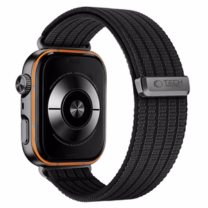 Tech-Protect neilona siksniņa Huawei Watch Fit 3 / 4 / 4 Pro / 5 / 5 Pro - melna