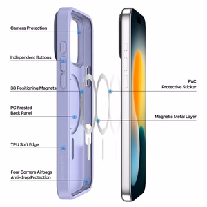 Korpuss Dux Ducis Apple iPhone 17 Pro violets