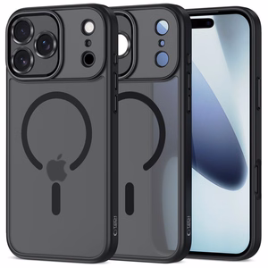 Tech-Protect MagCam MagSafe viedtālruņa apvalks iPhone 17 Pro Max - matēts melns