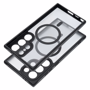 FULL MATTE MAG COVER viedtālruņa apvalks, saderīgs ar MagSafe, paredzēts SAMSUNG S24 Ultra melns