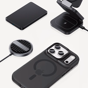 Benks Magnetic Lucid Armor чехол (K070) для iPhone 17 Pro Max чёрный (кнопка управления камерой)