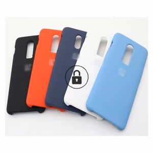 Telefona maciņš Silicone Cover priekš OnePlus 8 / melns / iepakojumā