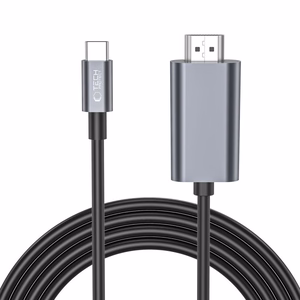 Tech-Protect UltraBoost USB-C / HDMI 4K 60Hz kabelis 2m - melns