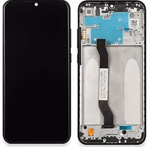 LCD ekrāns Xiaomi Redmi Note 8T ar skārienekrānu ar rāmi pelēks oriģināls (service pack)
