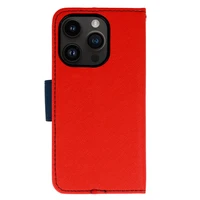 Viedtālruņa apvalks Fancy Iphone 13 Pro Max sarkana-tumši zila