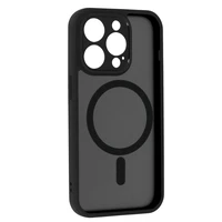 Viedtālruņa apvalks Magnētiskais Pilnīgi matētais Iphone 14 Pro melns