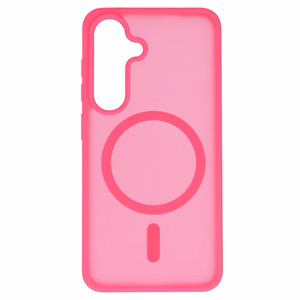 Tel Protect Aura Matte Magsafe maciņš Samsung Galaxy S25/S24, spilgti rozā
