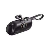 Forever mini barošanas banka MTB-100 22,5W 5000 mAh Lightning melna