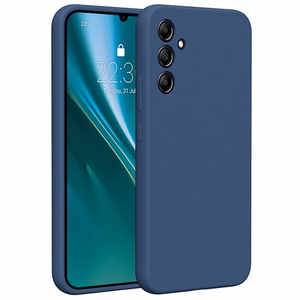 Etteri Silicone чехол Samsung Galaxy A34 5G темно-синий
