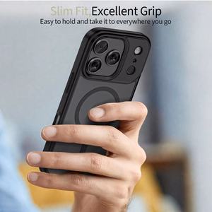 Tech-Protect MagMat XT 4-komplekts Magnētiskais viedtālruņa apvalks iPhone 17 Pro Max - Matēts melns