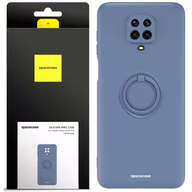Spacecase Silikona maciņš ar gredzenu Redmi Note 9S/9 Pro zils