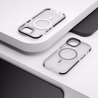 Etteri Icy Mag magnētiskais viedtālruņa apvalks iPhone 12 / 12 Pro 6,1'' melns