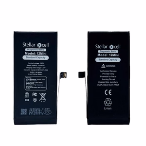 StellarXcell Diagnostic akumulators Apple iPhone 12 mini, 2227 mAh (standarta ietilpība + augstas kvalitātes BMS kopija)