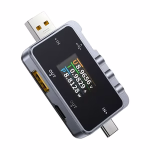 USB testeris 2-in-1 FNIRSI FNAC-28 USB-C USB-A
