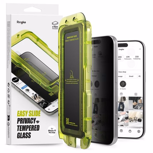 Ringke Easy Slide 2-komplekts privātuma stikls iPhone 17 Pro Max