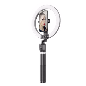 Blavec Selfie Ring lamp Aura LED Ring P-55 25cm tripod + remote control + 2,3 metres (RLP55-TRB23) black
