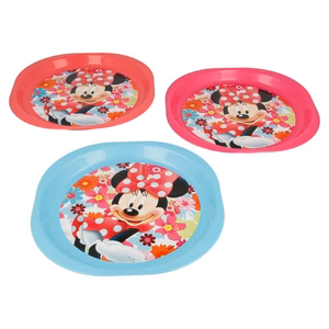 Minnie Mouse piknika šķīvji, 3 gab. komplekts