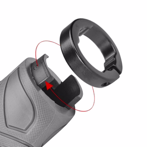 Rockbros BT1802GR velosipēda rokturi - pelēki