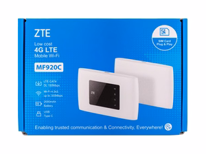ZTE MF920C mobilā tīkla ierīce mobilā tīkla maršrutētājs