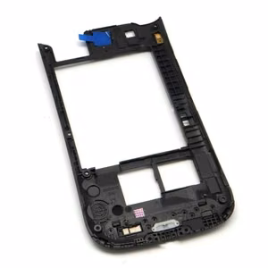 Vidējais korpuss Samsung i9300 S3 melns ORG