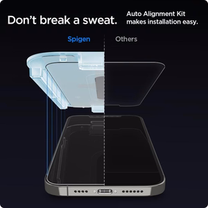 Spigen Glas.tR EZ Fit закалённое стекло для iPhone 12 / iPhone 12 Pro - 2 шт.