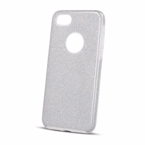 Glitter 3in1 maciņš for iPhone 16e / 17e sudraba