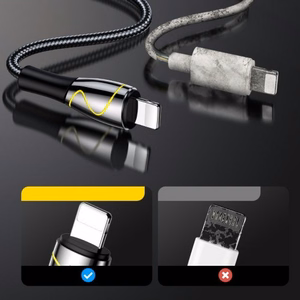 USB kabelis Joyroom Mermaid Series melns Type-C 120cm (līdz 5A)