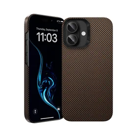 Benks Magnētiskais Armor Tint Kevlar 1000D (0064) Iphone 16 Plus zeltains